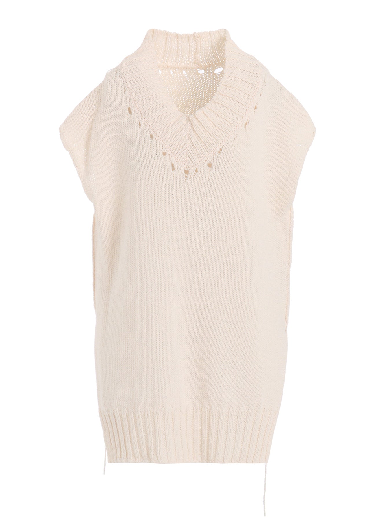 Broad Stitch Jersey Linking Vest for Women - Comfortable Knit Sweater Vest for Layering & Casual Outfits | Perfect for Office, Fall & Winter Fashion
