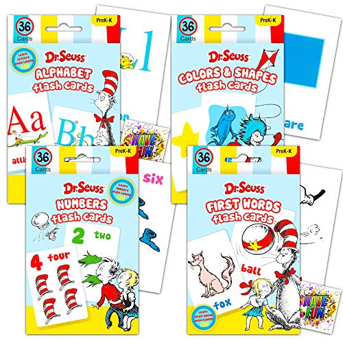 Ultimate Flash Cards for Toddlers & Kids - 12-Pack Learning Set (ABC, Colors, Shapes, Numbers, Addition, First Words) with Bonus Stickers - Perfect for Preschool, Homeschool & Early Childhood Education