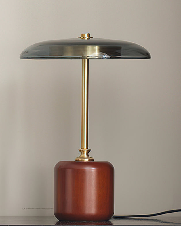 Alaula Modern LED Table Lamp with USB Port - Adjustable Brightness for Bedroom, Living Room & Office Desk Lighting