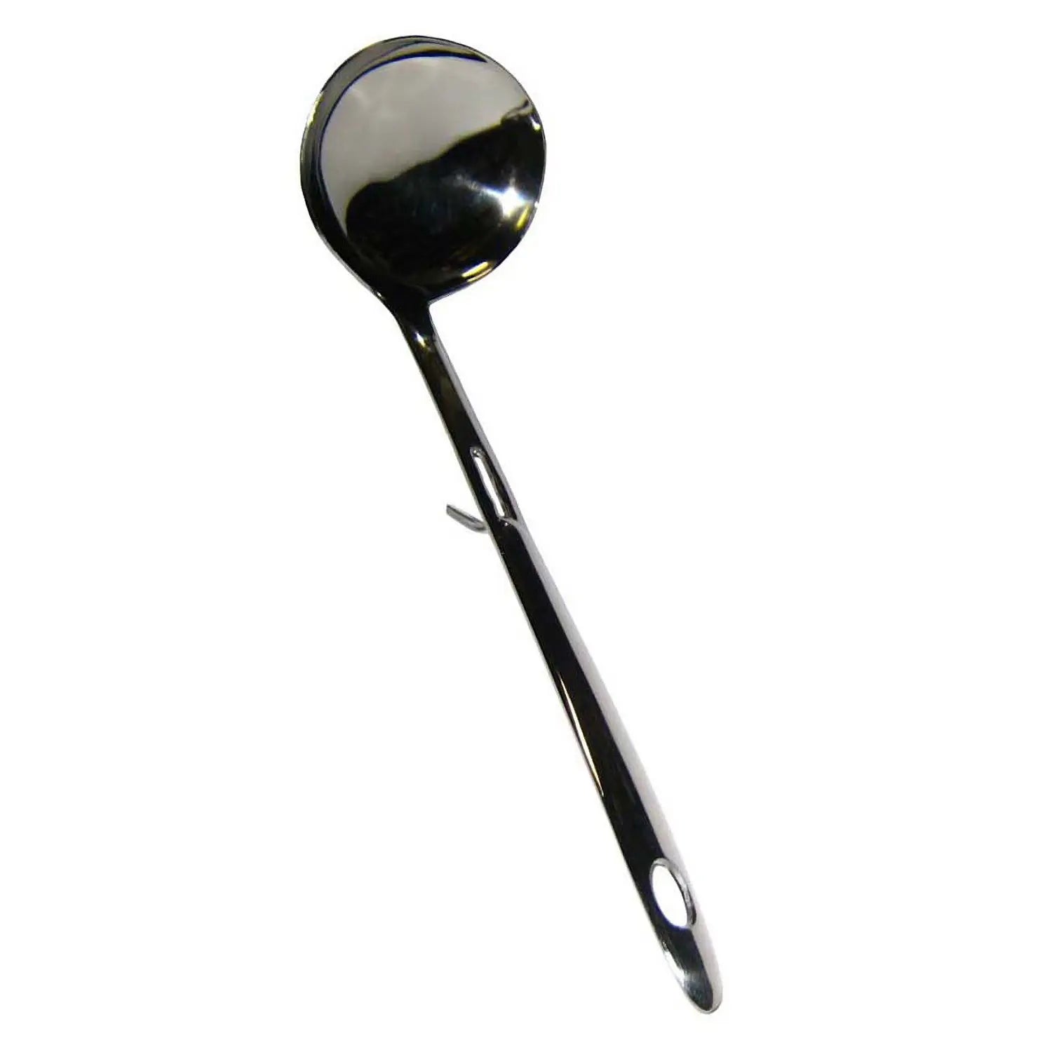 Premium Stainless Steel Ladle - 18/8 Food Grade, Heat-Resistant & Durable - Perfect for Cooking, Serving Soup, Stew & Pasta - Ideal for Home Kitchen & Restaurant Use