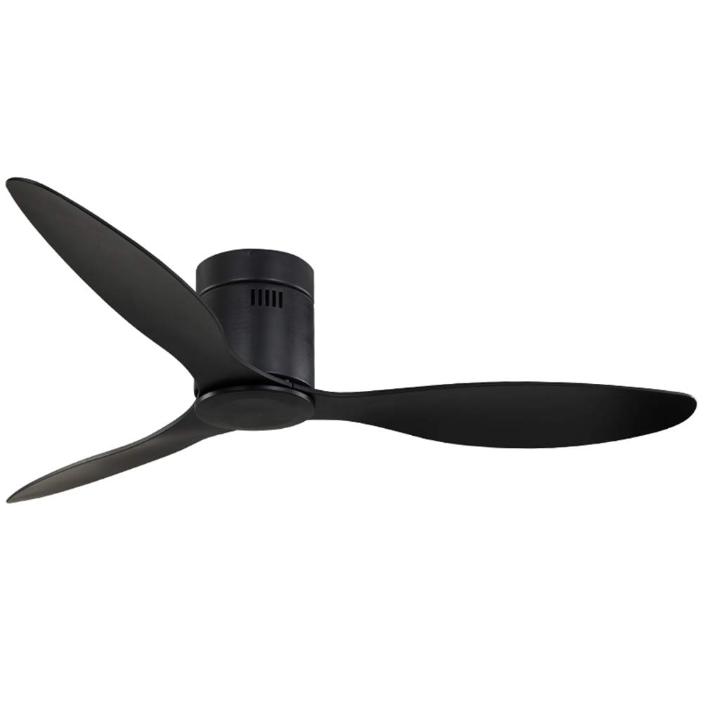 Nordic Style Silent Ceiling Fan KUWD - No Light, Modern 220V Industrial Design for Living Room, Dining Room & Cafe | Perfect for Home, Office and Commercial Spaces