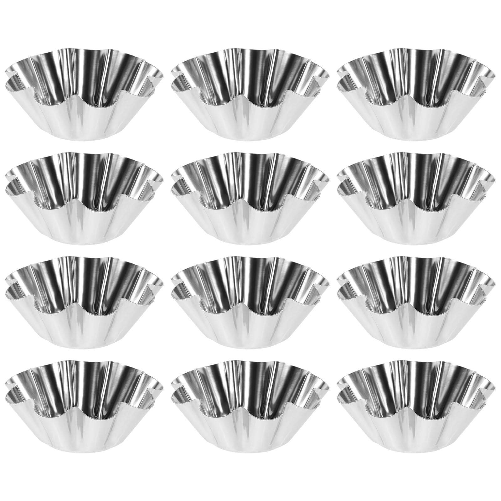 DOITOOL 12PCS Non-Stick Taco Mold Set - Heavy Duty Steel Tortilla Press & Salad Bowl Maker for Perfect Taco Shells - Ideal for Mexican Cooking, Party Snacks & Family Dinners