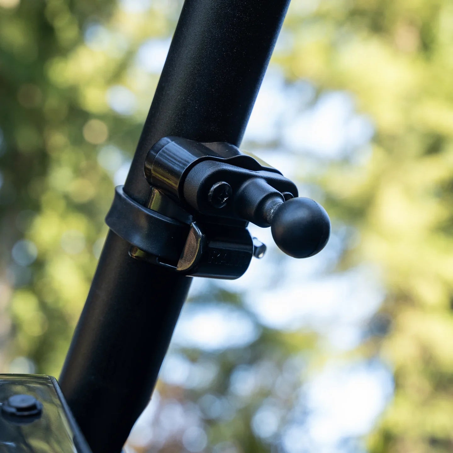 RAM B-231Z-2U Aluminum Strap Mount with 1-Inch Ball - Heavy Duty Universal Laptop, GPS, Tablet Holder for Trucks, Boats & RVs - Secure Device Mounting Solution