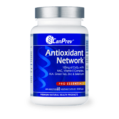 Canprev Antioxidant Network - 60 Vegan Capsules for Immune Support & Cellular Health | Daily Supplement for Men & Women