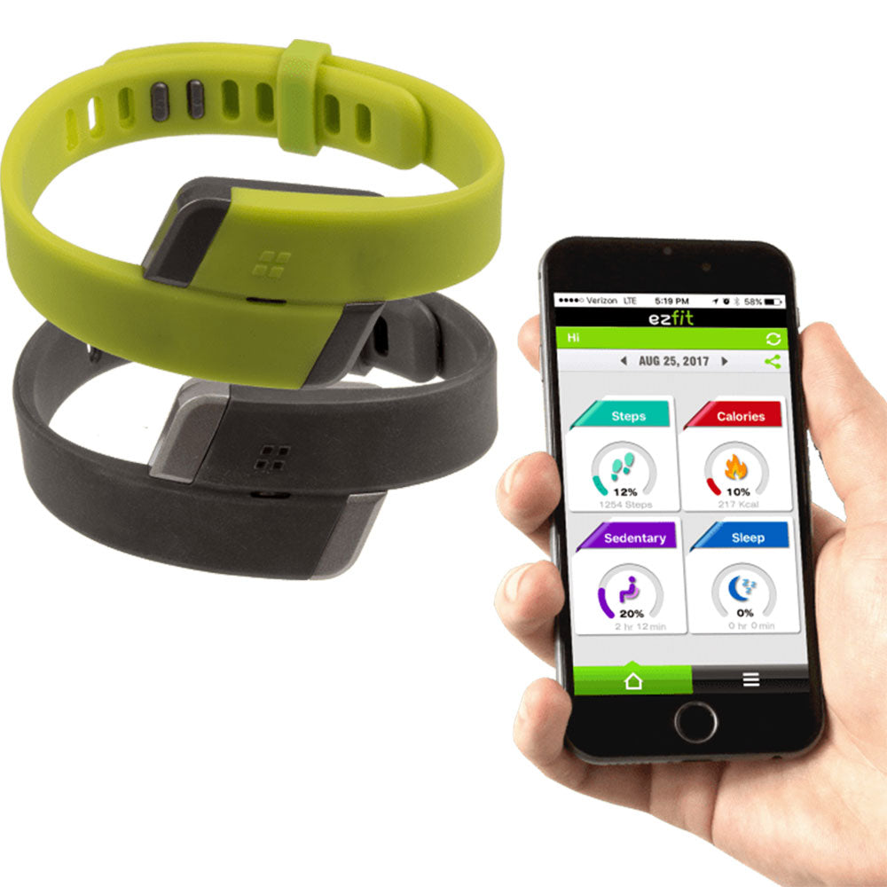 SilverCrest Fitness Tracker - Waterproof Activity Tracker with Heart Rate Monitor, Step Counter & Sleep Tracker (Black/Green) - Perfect for Running, Gym & Daily Health Tracking