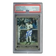 Frank Thomas Autographed 1998 Topps #20 Chicago White Sox Baseball Card - PSA/DNA Certified - Collectible Memorabilia for Sports Fans & Card Enthusiasts - Perfect for Display, Investment, or Gift Giving