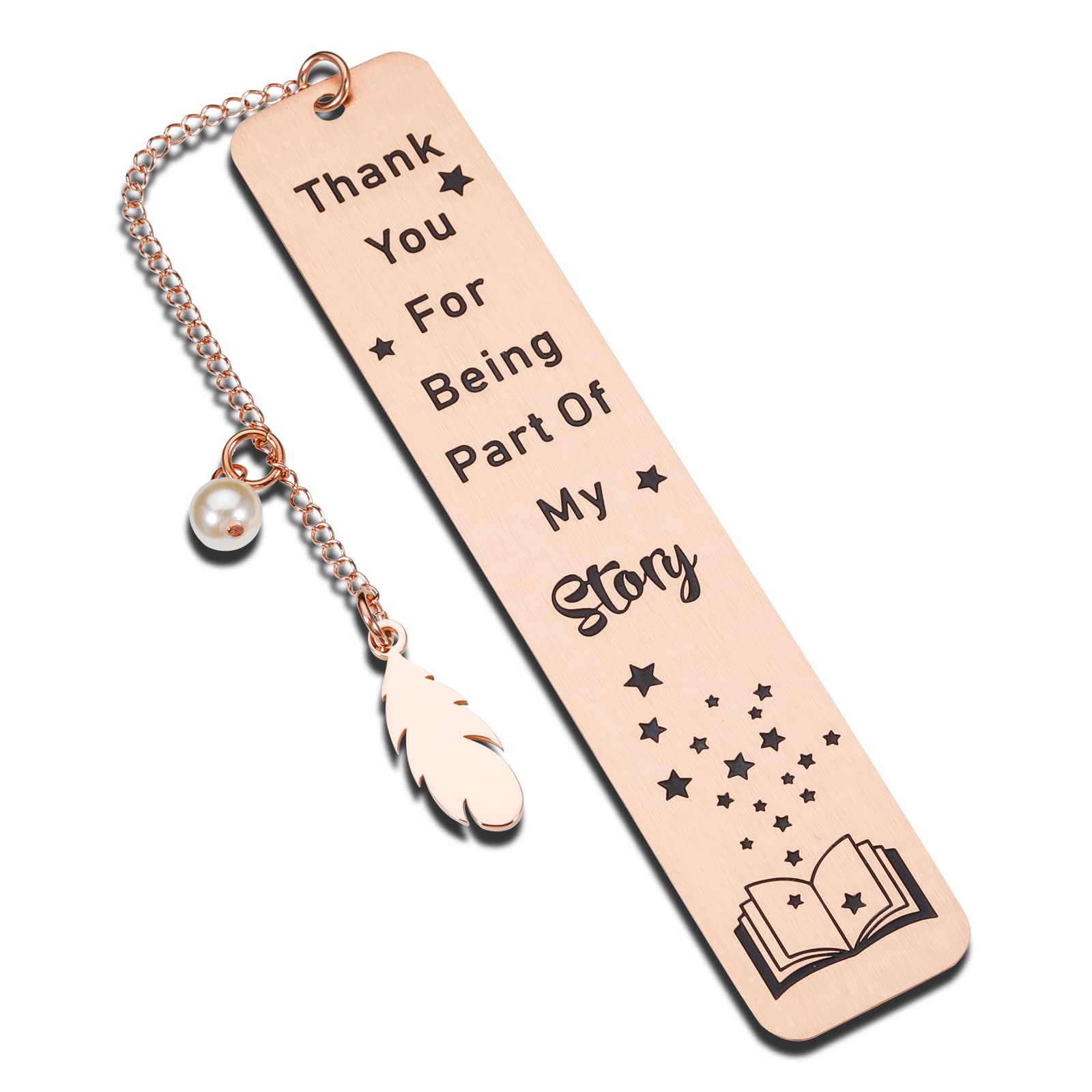 Personalized Teacher Appreciation Bookmark Gift Set - Inspirational Thank You Gifts for Teachers, Coworkers, Bosses, Employees & Book Lovers - Perfect for Birthdays, Retirement, Thanksgiving & Farewells - Thoughtful Reading Accessories for Women & Men