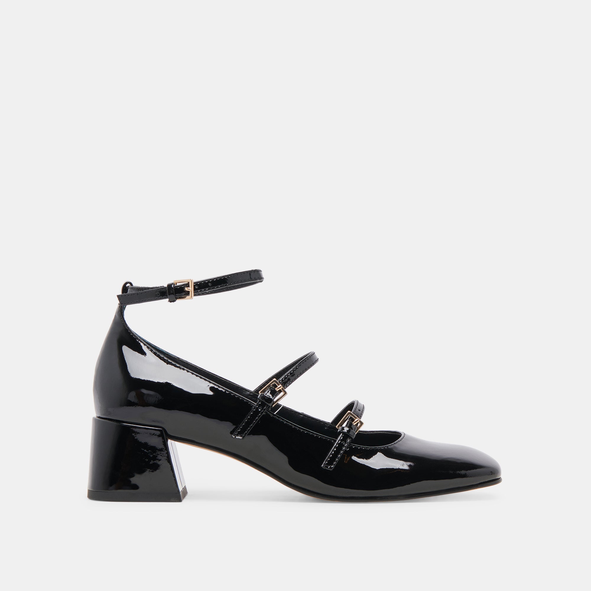 MEADOW HEELS MIDNIGHT PATENT LEATHER - Women's High Heel Shoes for Party & Evening Wear - Elegant Black Dress Pumps for Weddings, Prom & Special Occasions