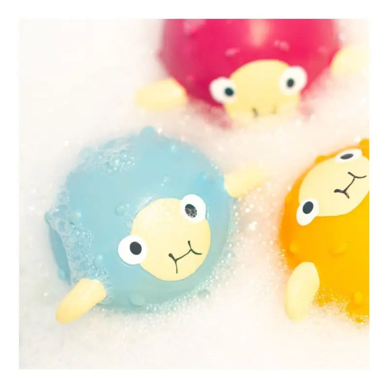 3 Pack Inflatable Pufferfish Pool Bath Toys for Kids - Fun Water Play & Swim Time for Toddlers & Children