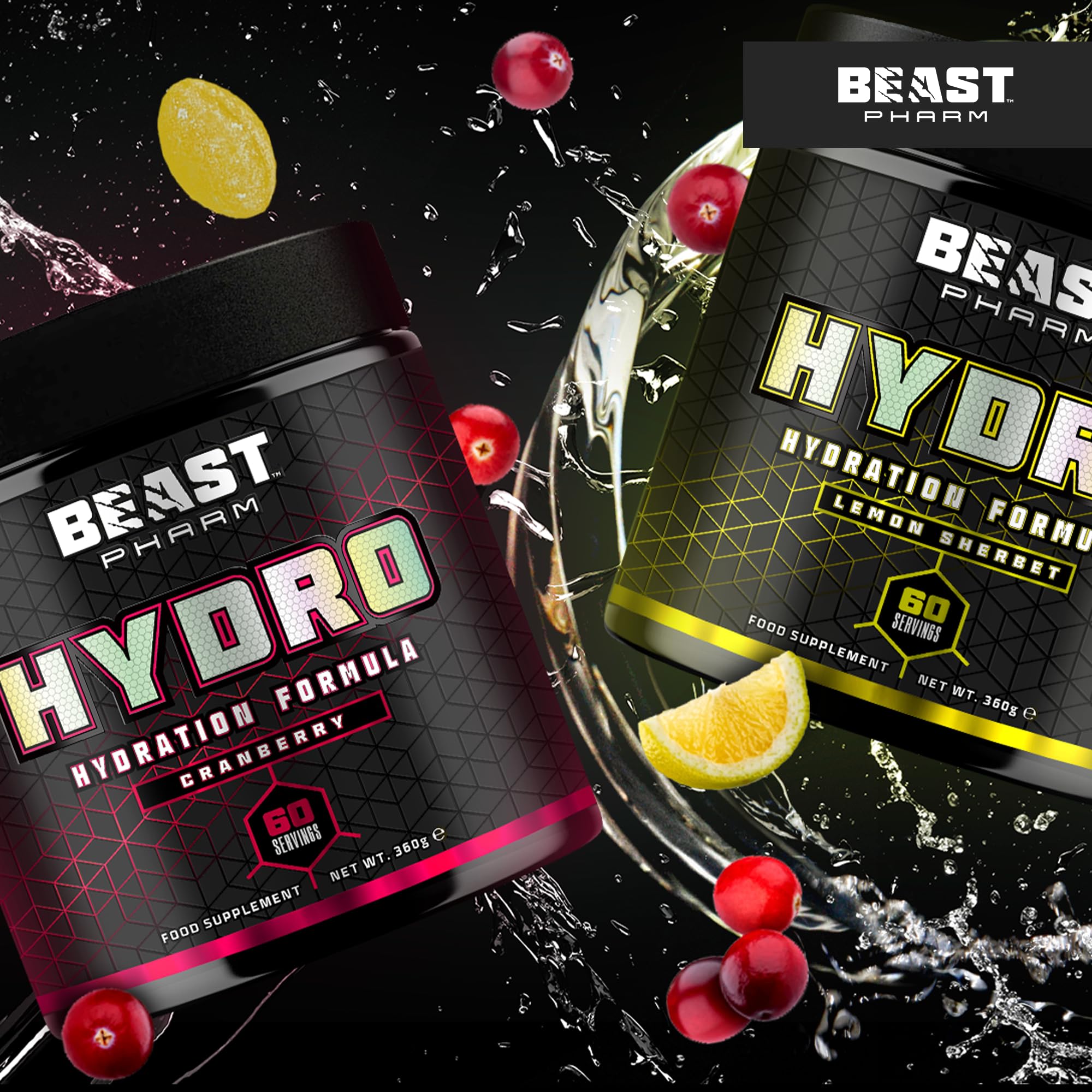 Beast Pharm Hydro Whey Protein Isolate 360g - Premium Muscle Recovery & Growth Supplement for Athletes & Bodybuilders - Post-Workout & Meal Replacement
