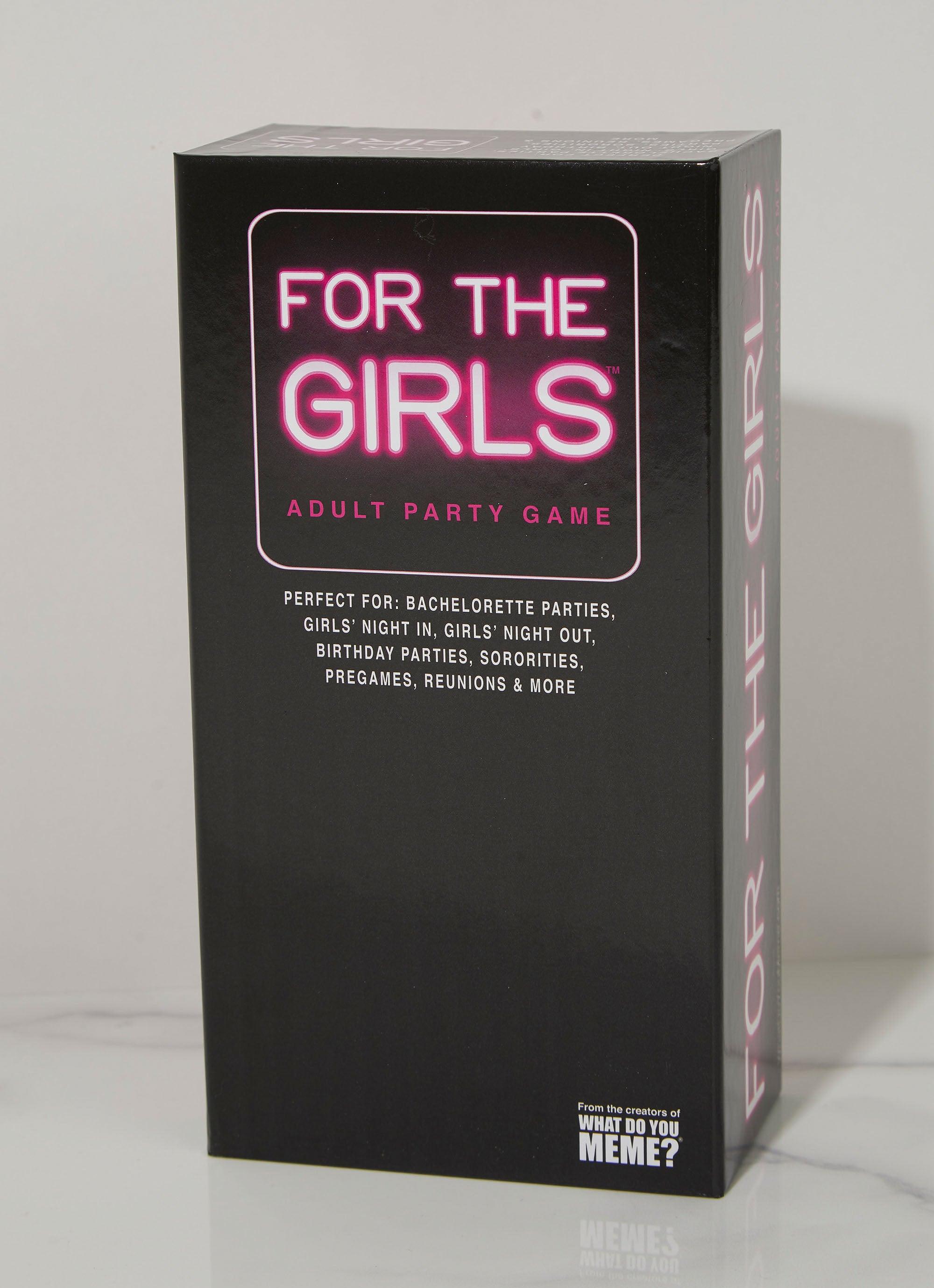 For The Girls Card Game - Fun Multiplayer Party Game for Women & Girls | Perfect for Girls' Night, Bachelorette Parties & Family Game Nights