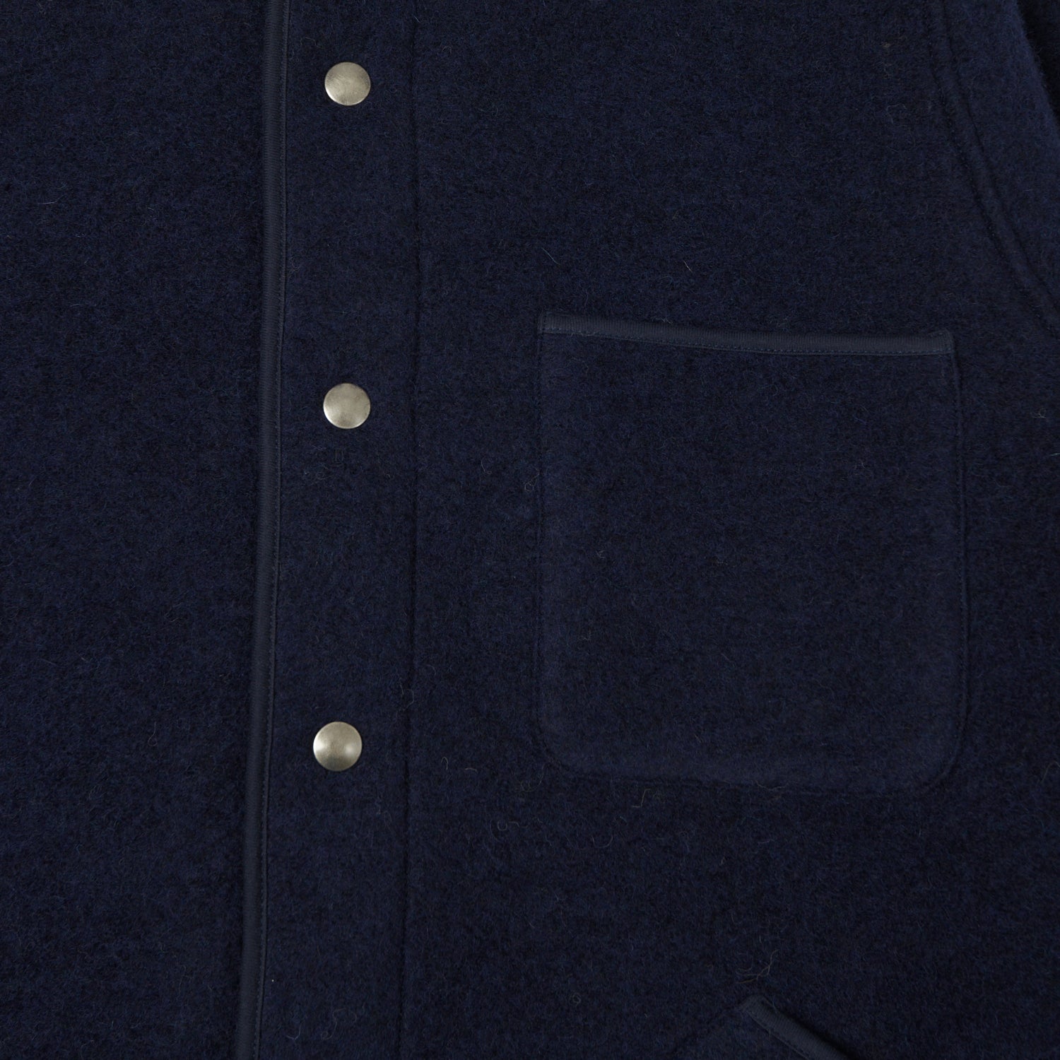 Hartford 'Jason' Knitted Wool Jacket - Navy Blue Men's Winter Coat | Warm & Stylish Outerwear for Casual Wear & Outdoor Activities