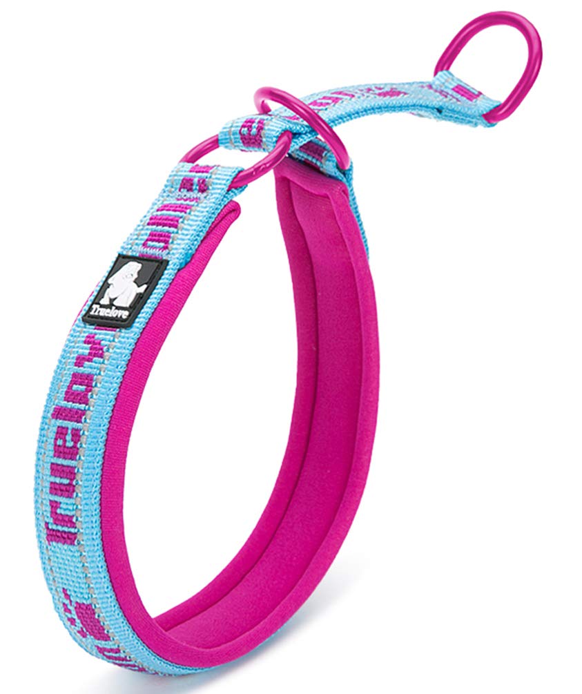 **SGODA Small Pink Nylon Dog Choke Collar – Adjustable Training Collar for Small Dogs, Perfect for Walking, Training & Obedience Control**