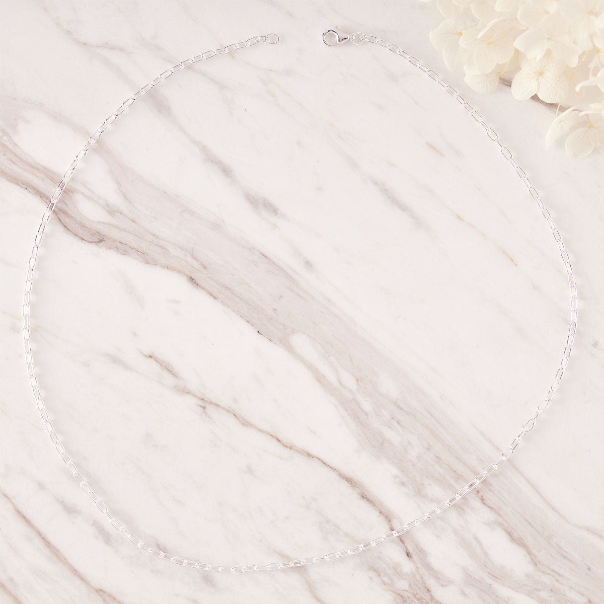 Stainless Steel Paperclip Chain Necklace - Trendy & Durable Jewelry for Women & Men | Perfect for Office, School & Everyday Wear