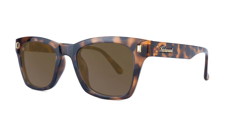 Seventy Nines Glossy Tortoise Shell & Amber Sunglasses - Stylish UV Protection Shades for Women & Men - Perfect for Outdoor Activities, Beach, Driving, and Fashion Accessories