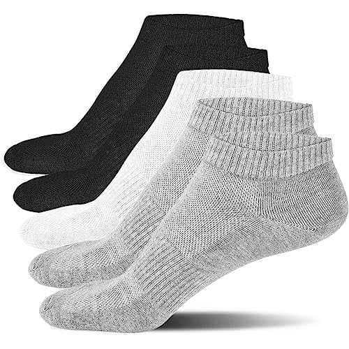 D03-2 Black/1 White/2 Gray (5 Pairs)