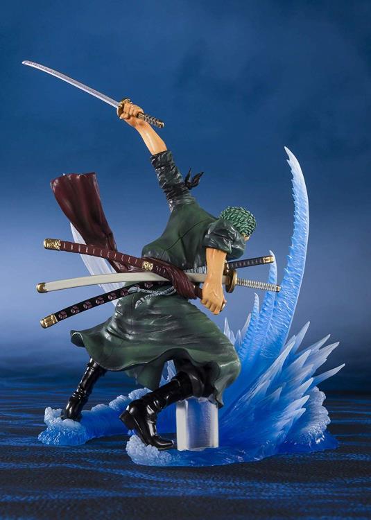 Figuarts Zero Extra Battle One Piece Roronoa Zoro (Yakkodori) Anime Statue - Premium Collectible Figure for Display & Gift for Anime Fans