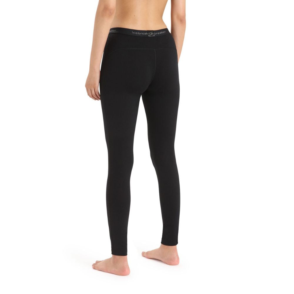 Icebreaker Women's Merino 200 Oasis Thermal Leggings - Soft Wool Base Layer for Hiking, Yoga & Winter Activities | Warm & Breathable Merino Wool Pants for Outdoor Adventures & Cold Weather