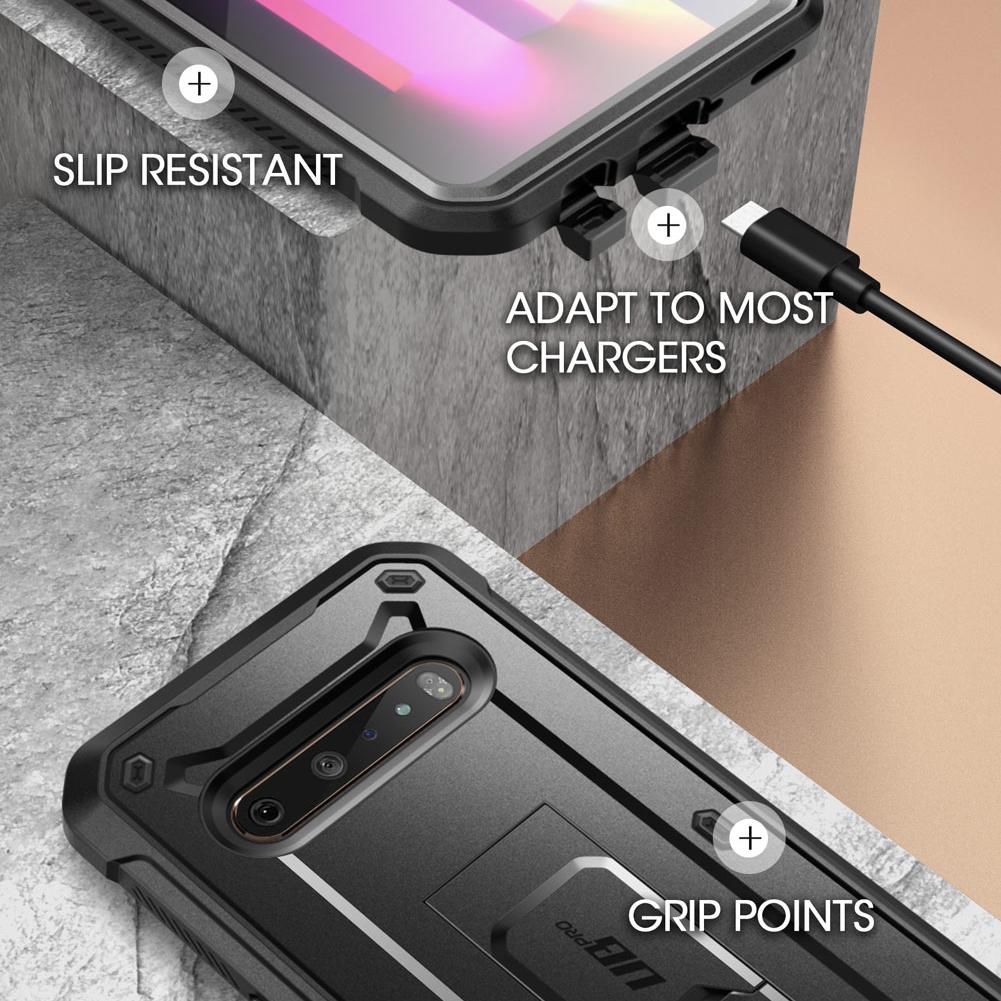 LG V60 ThinQ Unicorn Beetle Pro Rugged Full Body Protective Case - Shockproof, Drop Proof, Military Grade Protection for LG V60 Smartphone - Perfect for Outdoor, Work & Daily Use