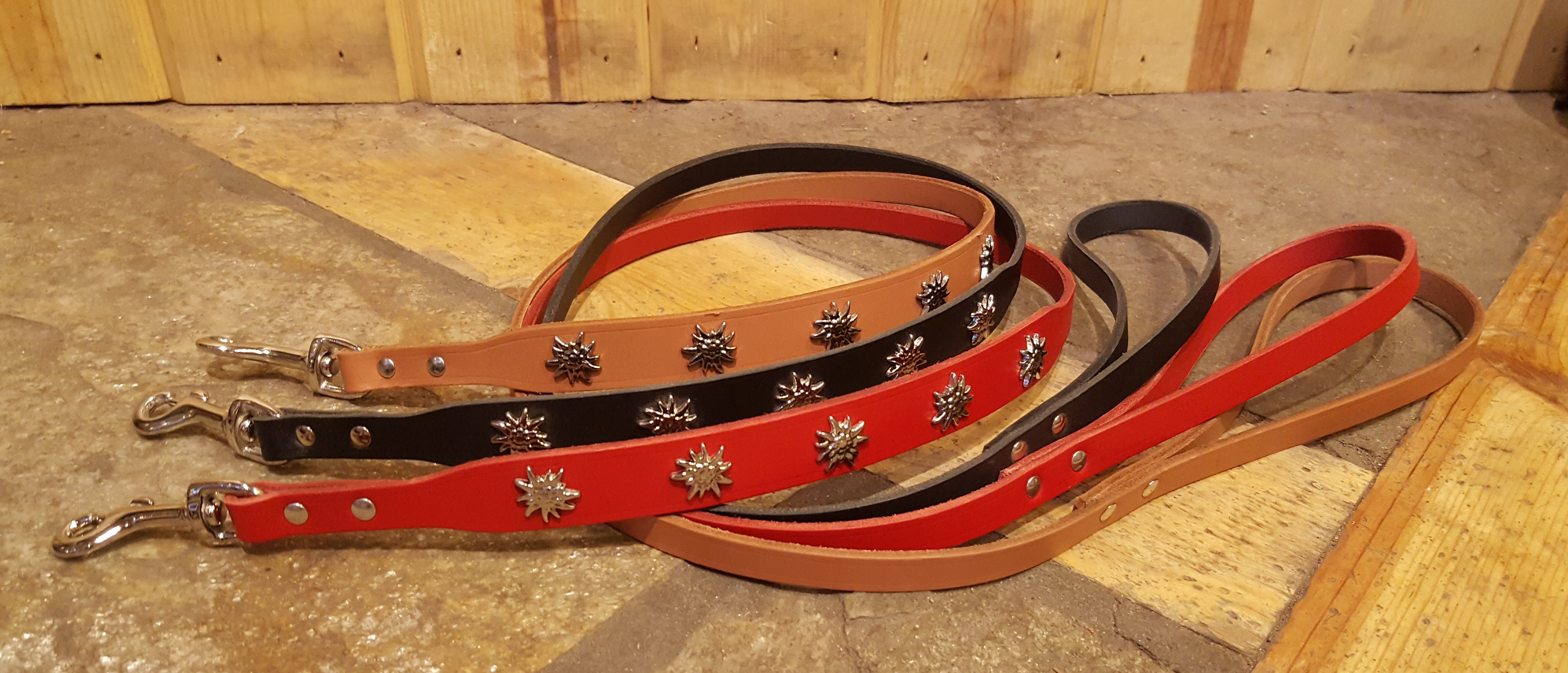 Premium Swiss Edelweiss Dog Leash - Durable, Adjustable & Stylish Pet Walking Accessory for Small, Medium & Large Dogs - Perfect for Hiking, Jogging & Daily Walks