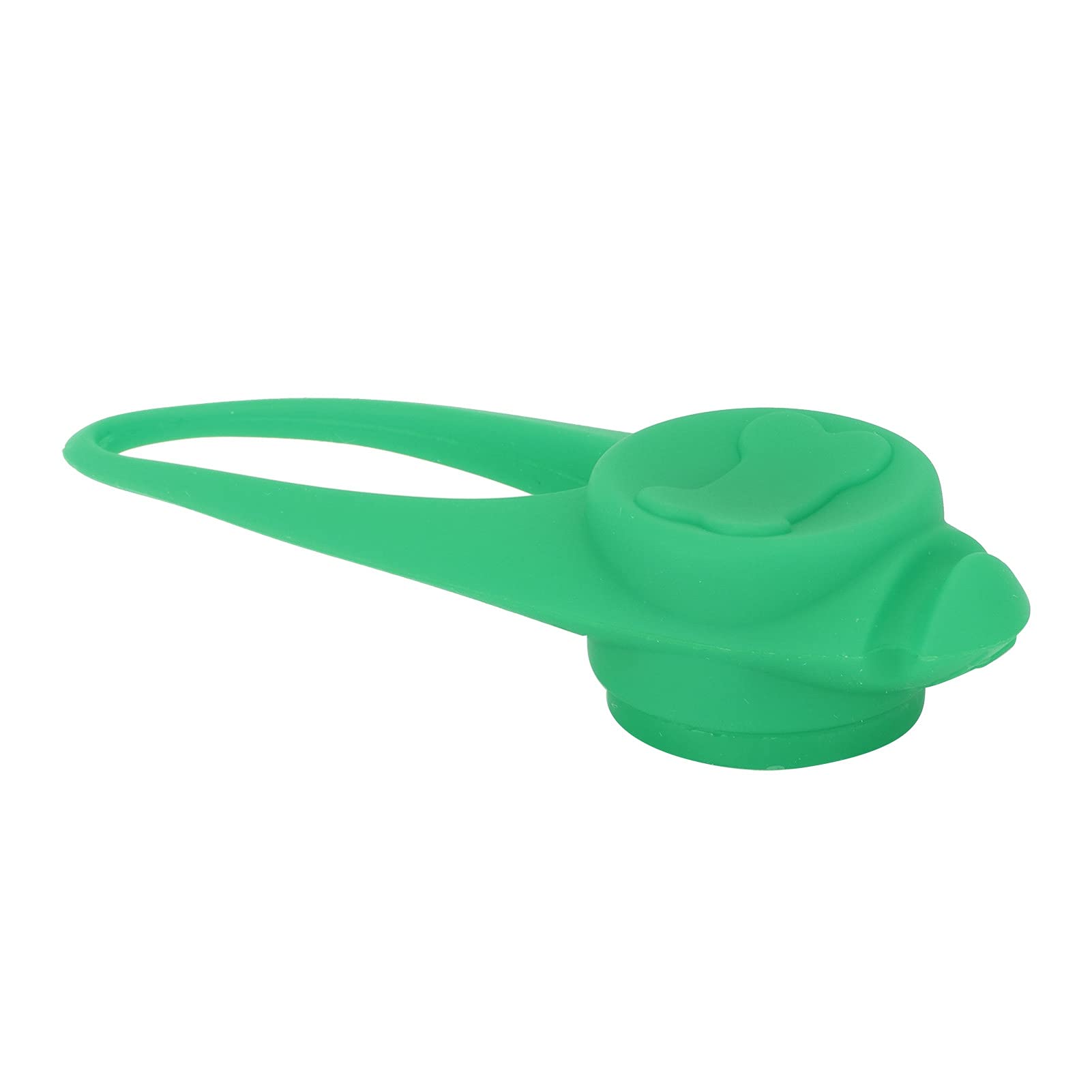 Glow in the Dark Dog Collar Light - Reflective Silicone Safety Pendant for Night Walking (Green) | Perfect for Evening Dog Walks, Jogging & Outdoor Adventures