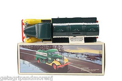 Vintage First Hess Truck Toy Bank Mint Condition with Original Box - Perfect for Collectors, Kids Play, and Holiday Gifts