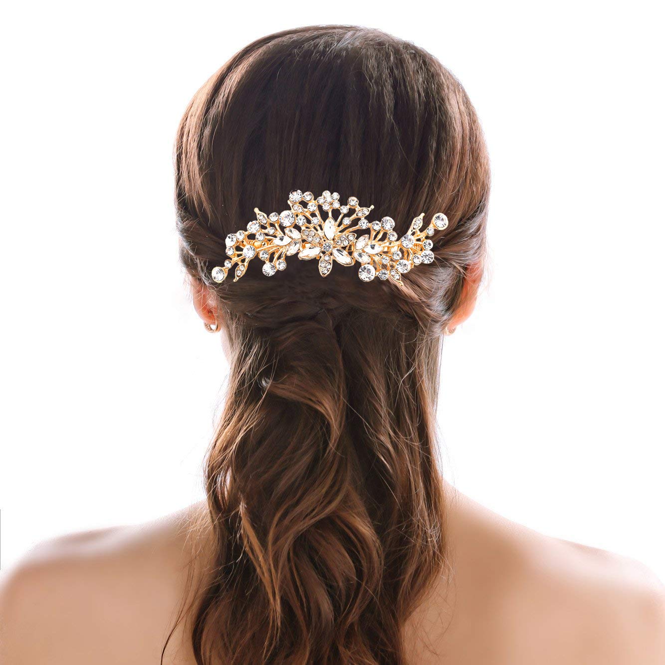 Elegant Wedding Hair Side Combs | Bridal Hair Accessories for Brides & Bridesmaids | Perfect for Weddings, Bridal Showers & Special Occasions