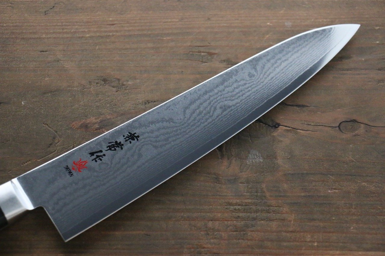 Premium Kanetsune VG10 33-Layer Damascus Gyuto Chef Knife 210mm with Pakkawood Handle - Japanese Kitchen Knife for Professional Chefs & Home Cooking, Perfect for Slicing, Dicing & Meat Cutting
