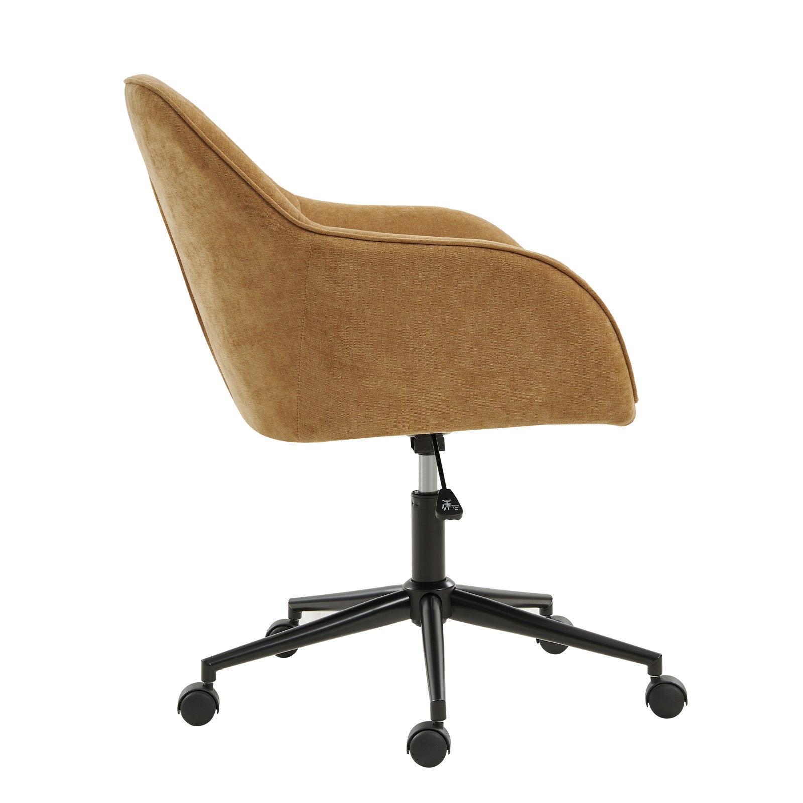 Modern Adjustable Height Cozy Office Chair for Home & Work - Ergonomic Desk Chair with Lumbar Support for Long Hours Sitting - Perfect for Home Office, Gaming, and Study