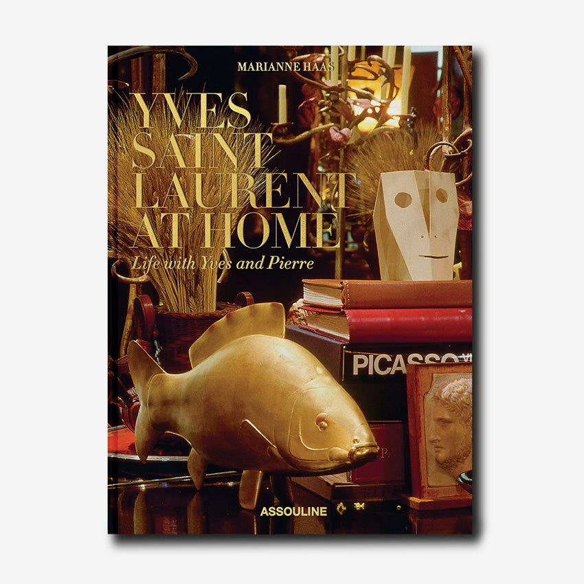 Assouline | Yves Saint Laurent At Home - Luxury Interior Design Book for Fashion & Home Decor Enthusiasts | Perfect for Coffee Table Display & Interior Inspiration