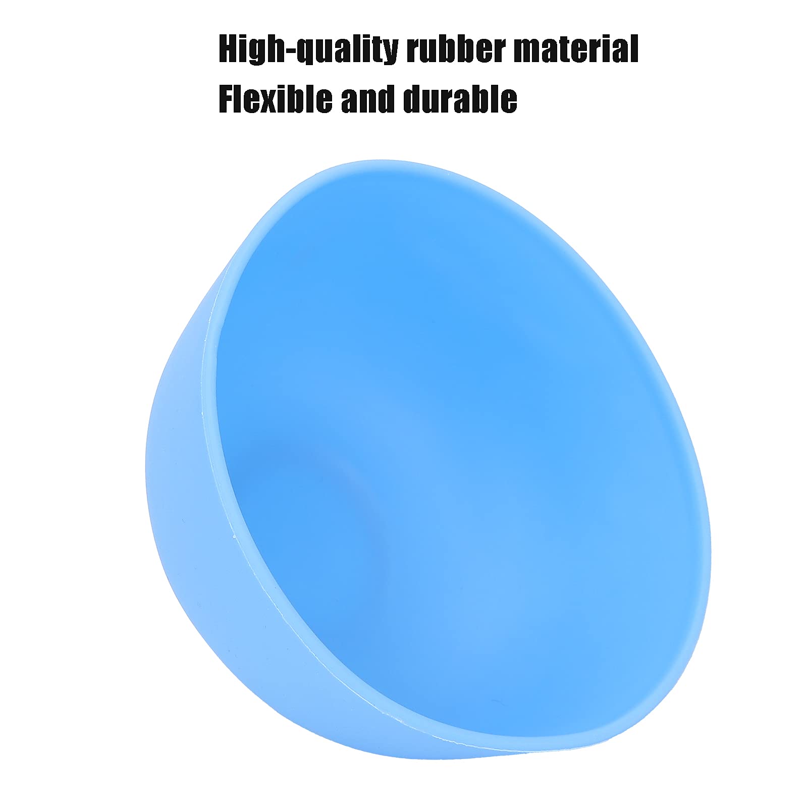 Flexible Rubber Mixing Bowl for Hair Dye, DIY Masks & Pigments - Large, Easy to Clean & Reusable - Perfect for Salon, Home Hair Coloring & Beauty Treatments