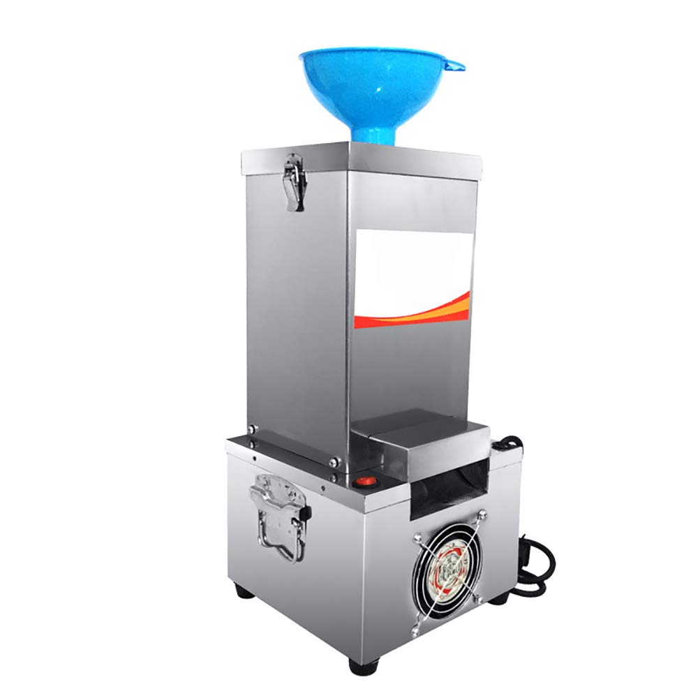 110V Commercial Electric Garlic Peeler Machine - Stainless Steel & Silicone Garlic Peeling Machine for Home, Hotel & Restaurant - 25KG/H 180W - Perfect for Bulk Cooking, Food Prep & Commercial Kitchens