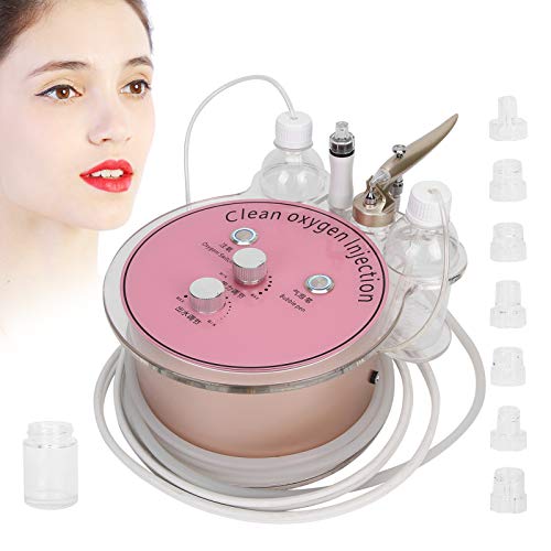 Oxygen Injection Spray Machine for Face - Bubble Deep Cleaning Acne & Blackhead Remover - Nano Water Moisturizing Skin Rejuvenation Device - Perfect for Home Spa & Skincare Routine