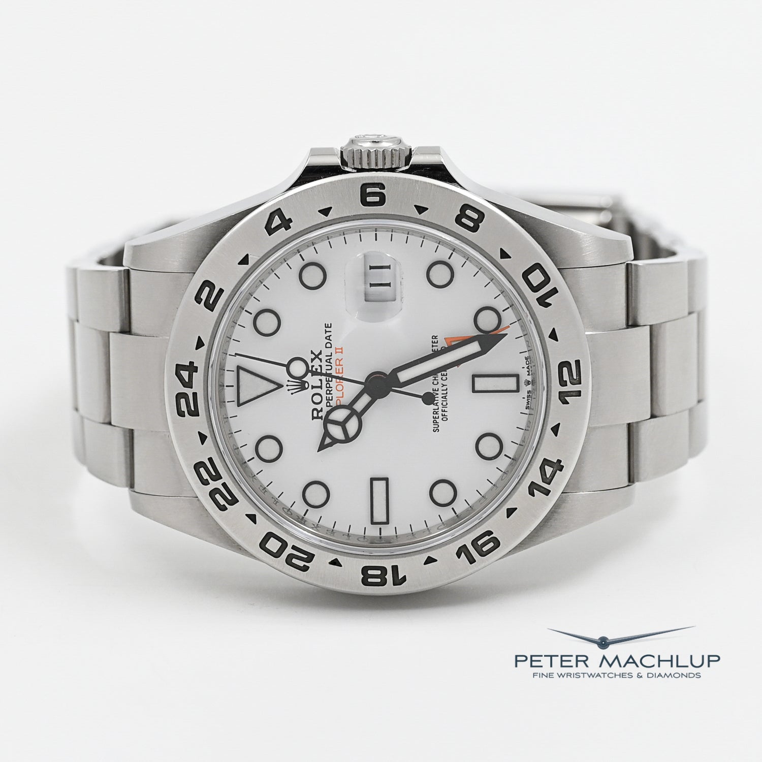 2021 Rolex Explorer II Men's Luxury Watch - Stainless Steel, Automatic Movement - Perfect for Outdoor Adventures & Business Occasions