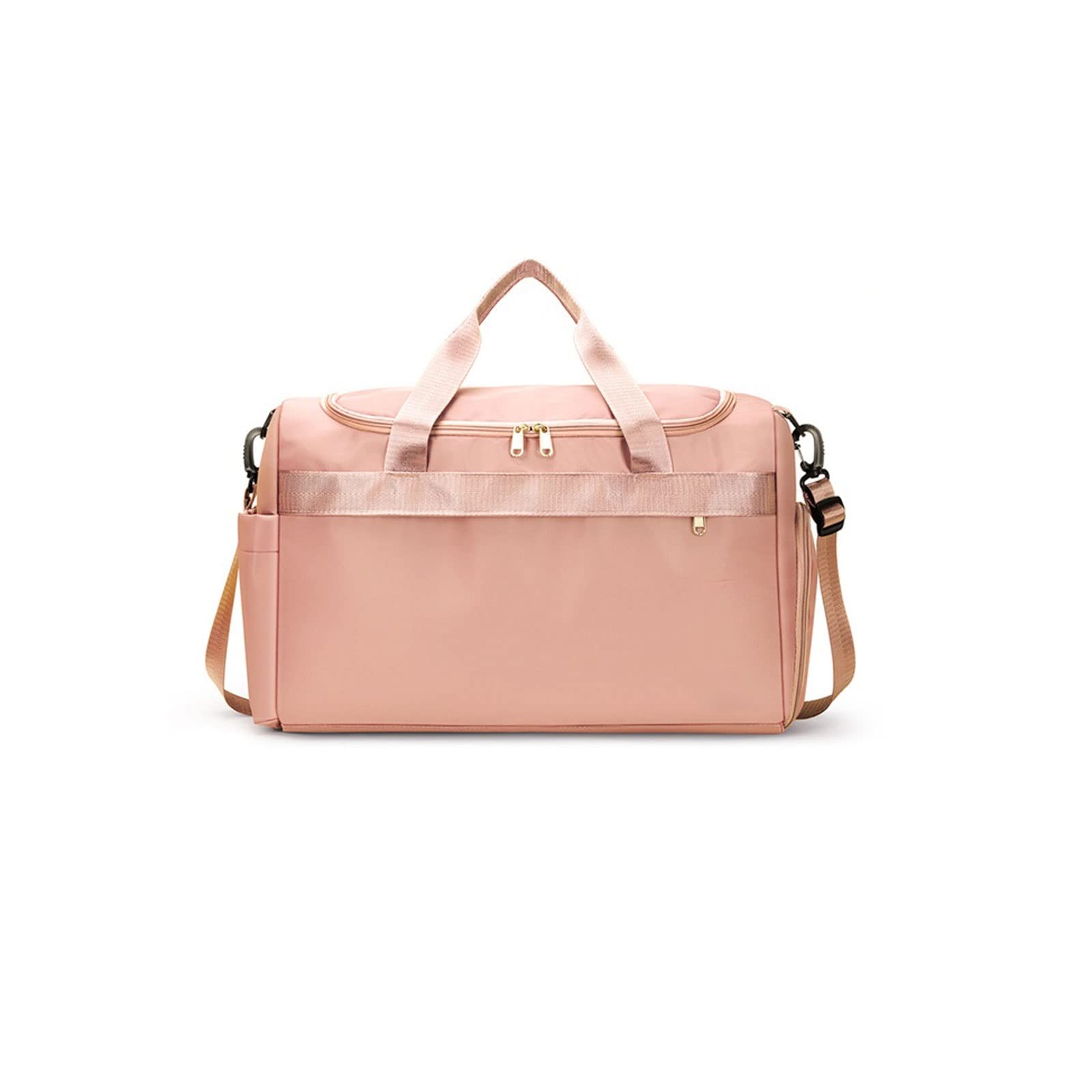 DIWANG Women's Multifunctional Yoga Travel Shoulder Bag - Large Sports Messenger Handbag for Gym, Work & Leisure (Pink) | Perfect for Yoga, Travel & Daily Commute