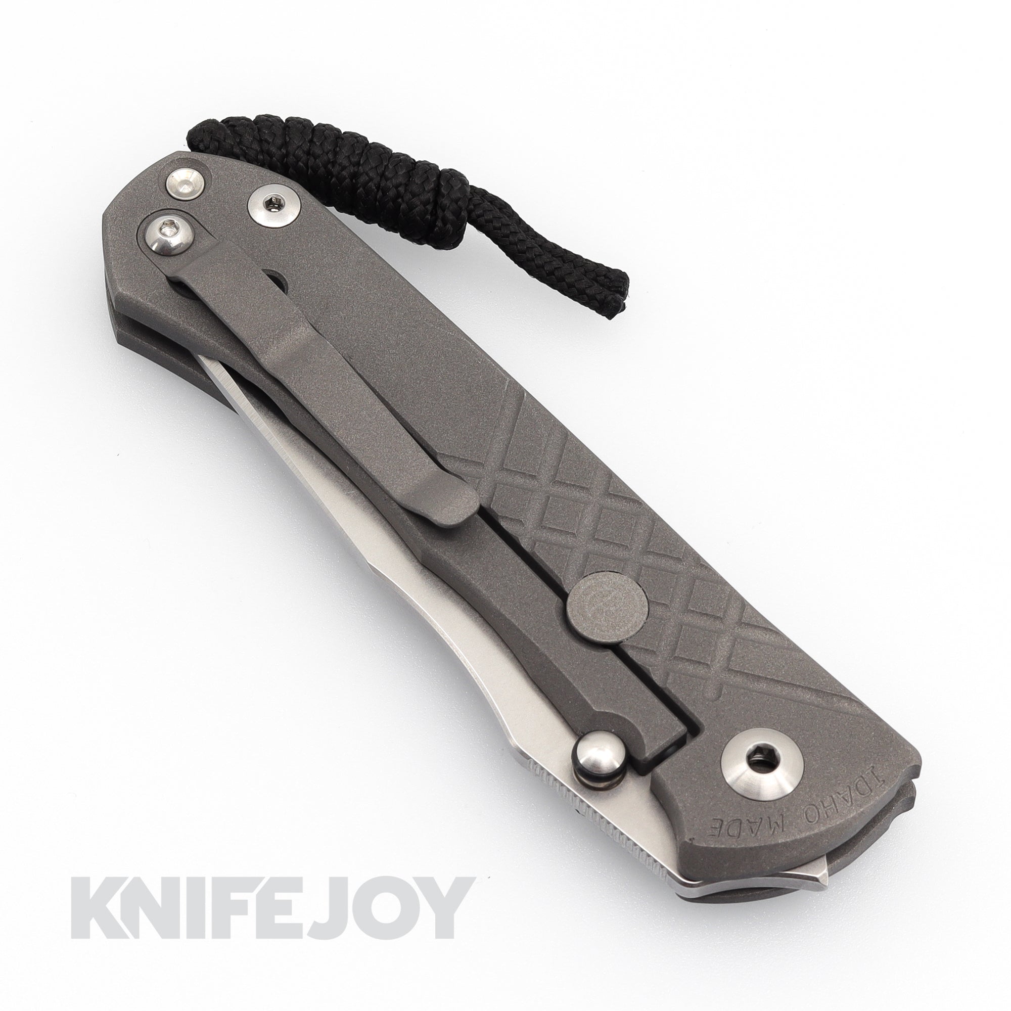 Chris Reeve Knives Umnumzaan Plain Tanto Folding Pocket Knife - High-Quality EDC Tactical Knife for Outdoor, Camping, and Survival Gear