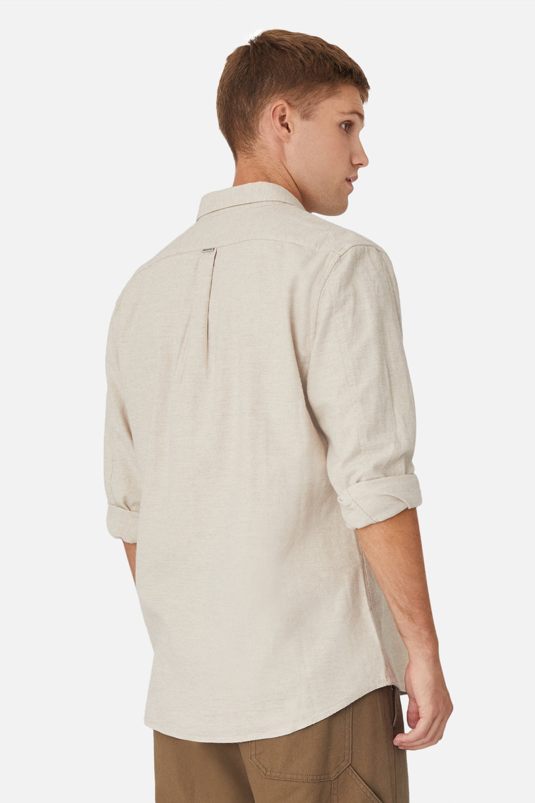 The Taylor Shirt - Premium Wheat Color Button-Down Shirt for Men | Casual & Business Wear | Perfect for Office, Dates & Special Occasions