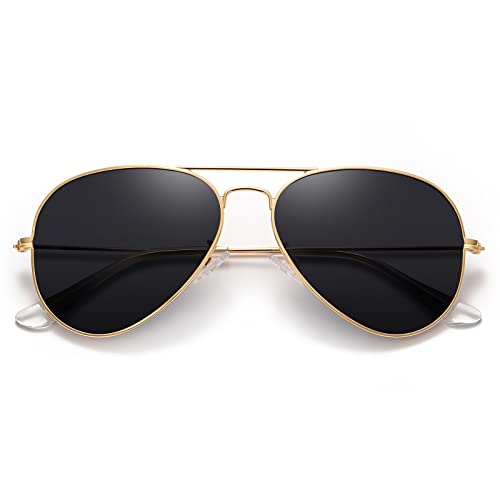 Gold Frame-gray Lens