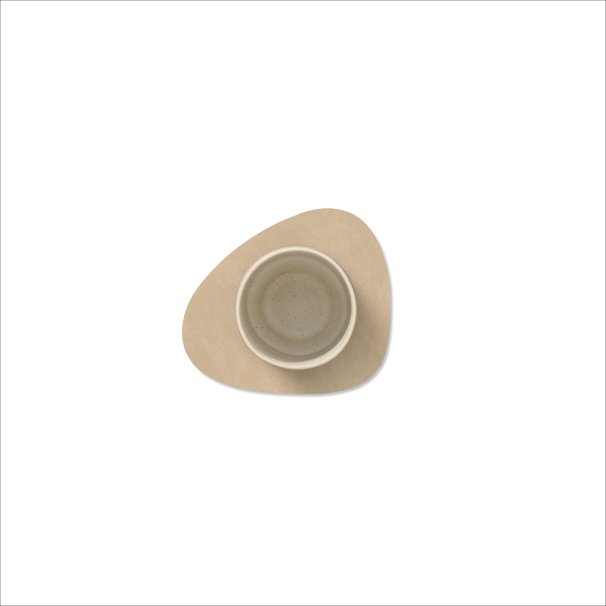 LIND DNA Nupo Curve Coaster Set - Non-Slip Sand Finish Drink Coasters for Coffee Tables, Bars & Home Decor - Perfect for Protecting Furniture from Water Rings & Stains