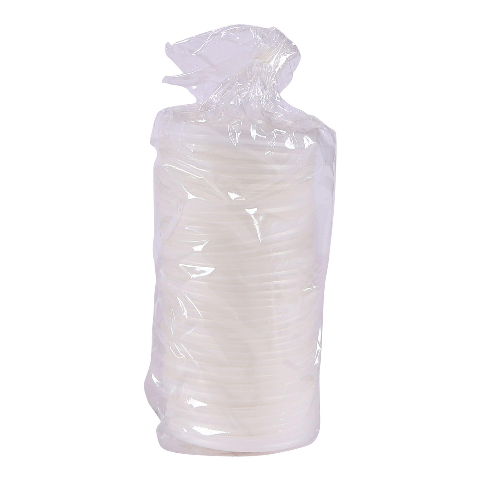 Eco-Friendly Compostable Soup Container Lids - Case of 1000, Fits 8-10oz Containers, CPLA Plant-Based Biodegradable Plastic for Hot & Cold Food - Clear Design for Easy Visibility | Perfect for Restaurants, Cafés, Catering & Takeout Services
