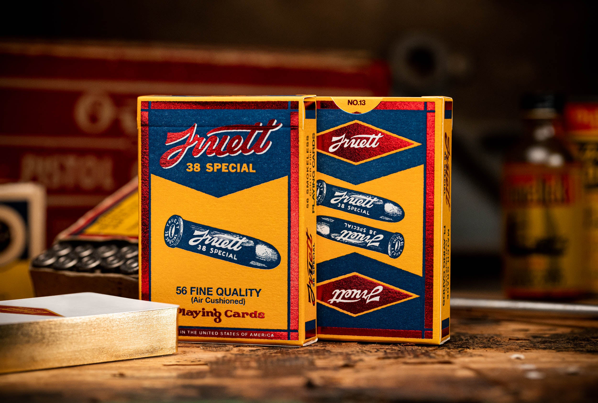 Truett 38 Special Playing Cards - Premium Deck for Poker, Blackjack & Magic Tricks - Perfect for Game Nights, Casino Parties & Cardistry Practice
