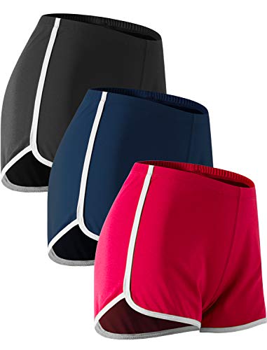 Pack of 3: Black,navy Blue,red, 2301#