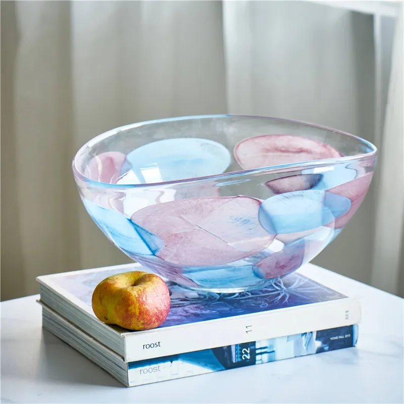 Pastel Bloom Hydroponics Vase - Elegant Glass Flower Vase for Home Decor, Office Desk, Wedding Centerpieces & DIY Plant Growing