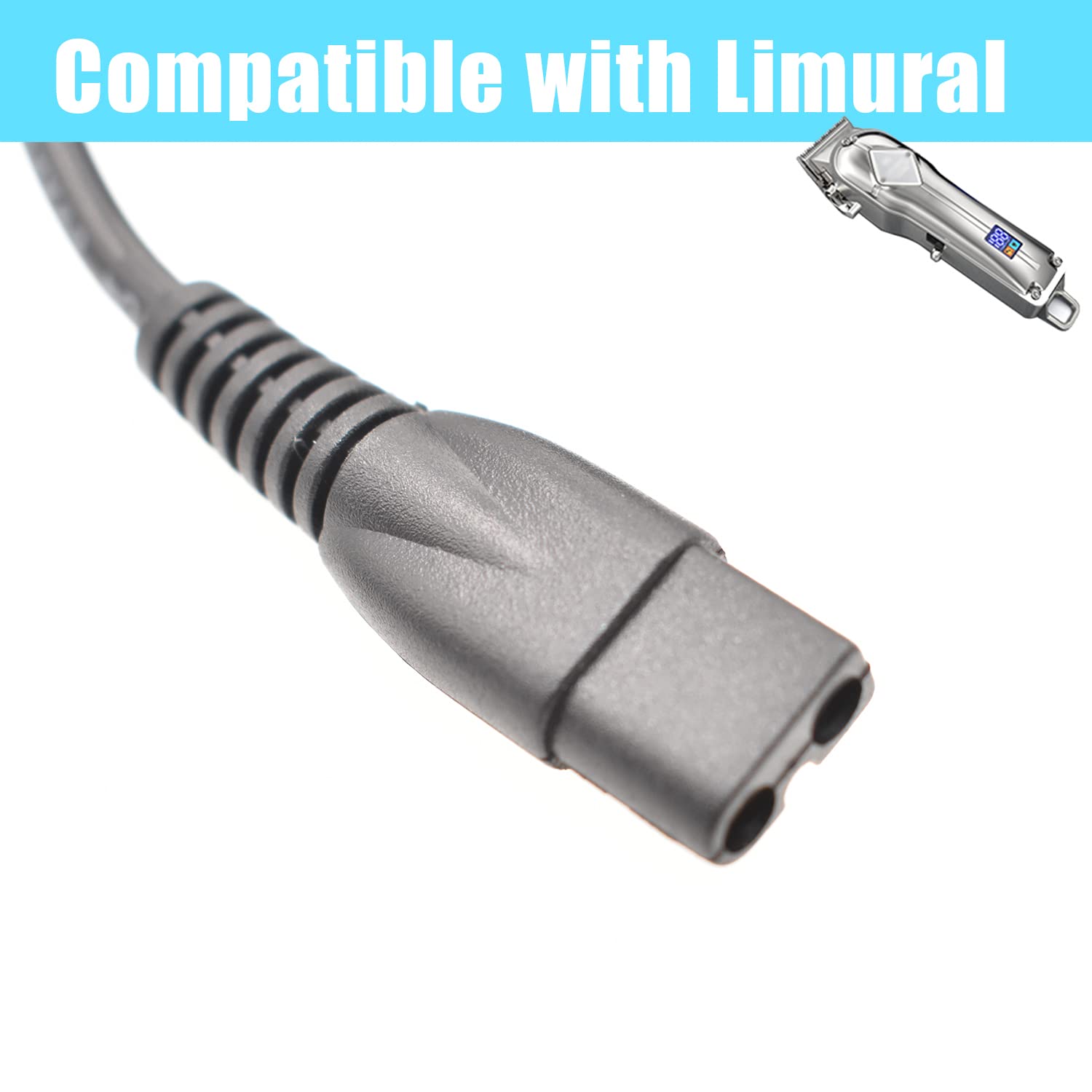 Original Title: Charger Compatible with Limural Hair Clippers for Men, Hair Clippers Charger Cord Replacement fits Limural Hair Clipper, Power Cord Supply Adapter    Optimized Title: **Limural Hair Clipper Replacement Charger - Compatible Power Cord & Adapter for Men's Grooming - Perfect for Home & Salon Use**