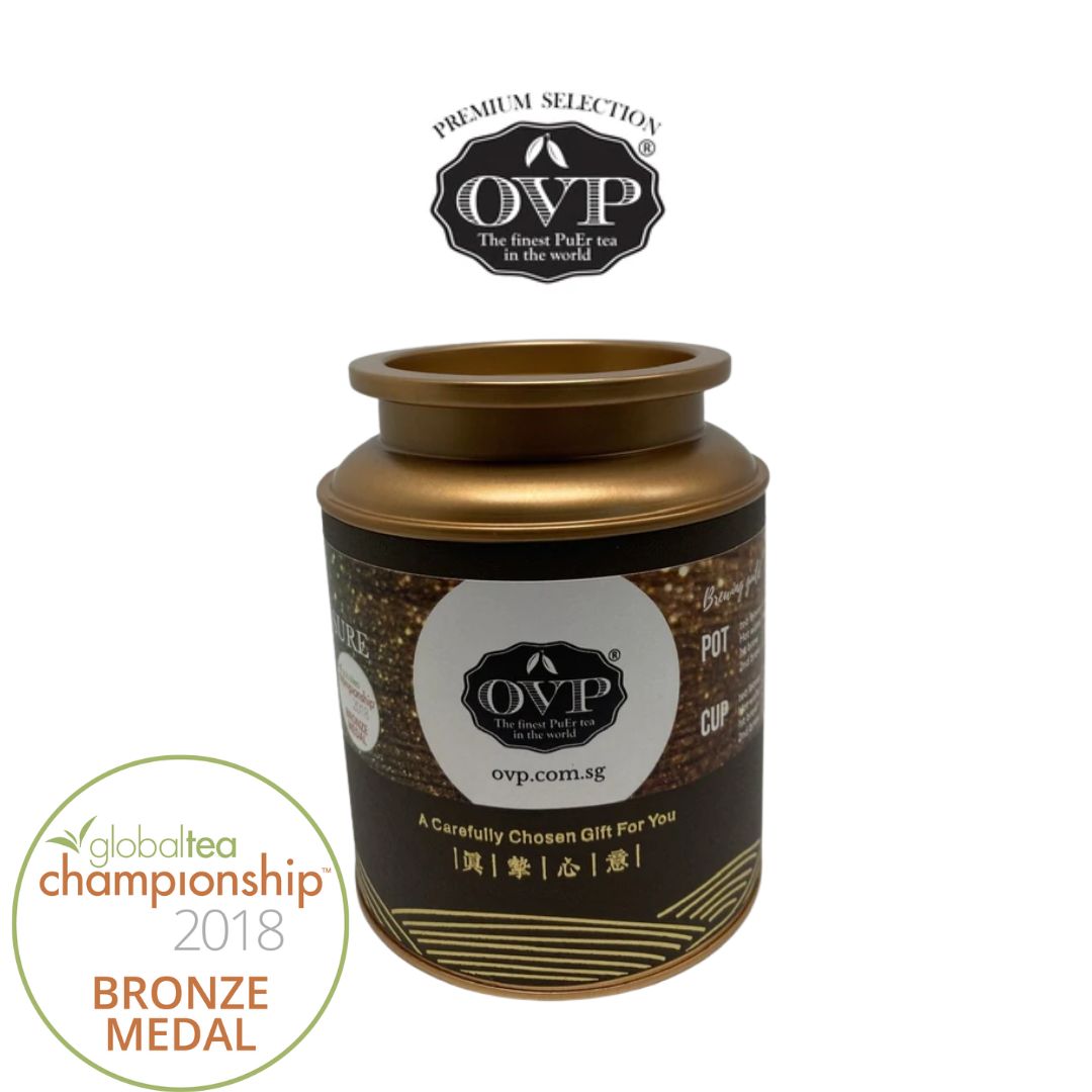 Premium Award-Winning Jasmine PuErh Loose Leaf Tea - Imperial Treasure Old Village Blend | Perfect for Relaxation, Afternoon Tea & Gifting