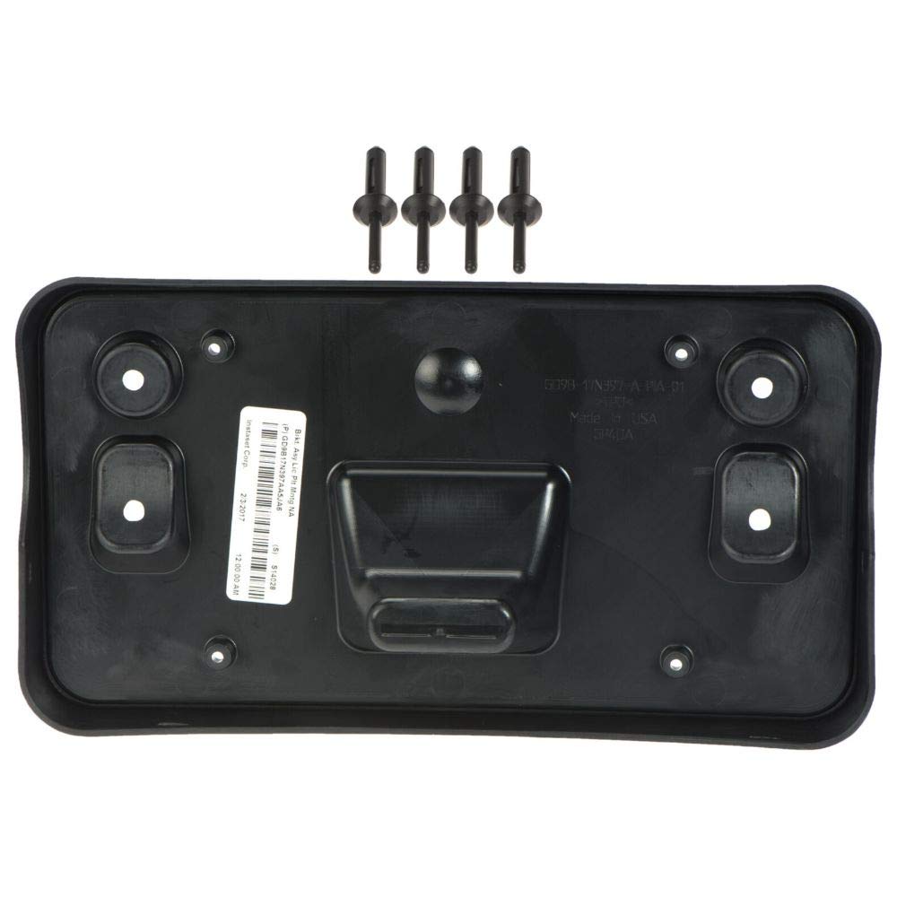 Universal Front License Plate Bracket Mount Holder for 2017-2018 Lincoln Continental Sedan - Easy Installation & Secure Fit - Perfect for Parking Compliance & Car Shows