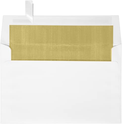 White w/Gold LUX Lining