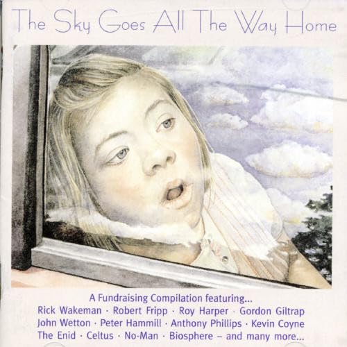 The Sky Goes All the Way Home - Inspirational Wall Art for Home & Office Decor - Perfect for Living Rooms, Bedrooms, and Workspaces