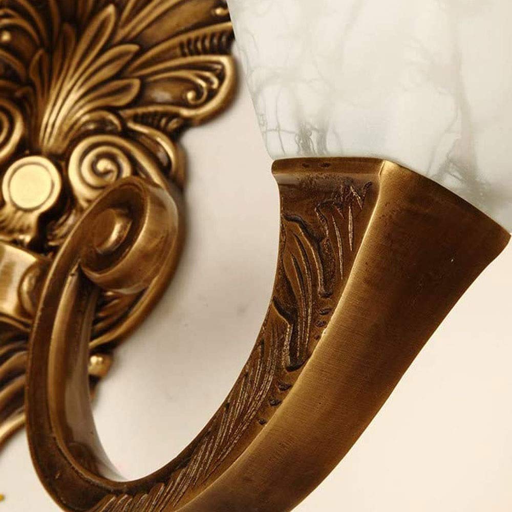 Vintage Copper Wall Sconce Light - Adjustable Reading Lamp for Bedroom, Living Room, Study & TV Areas | Dimmable Wall Mounted Lighting for Homes, Villas, Bars & Restaurants | Perfect Bedside Lamp, Sofa Accent Light & Cozy Reading Nook Illumination
