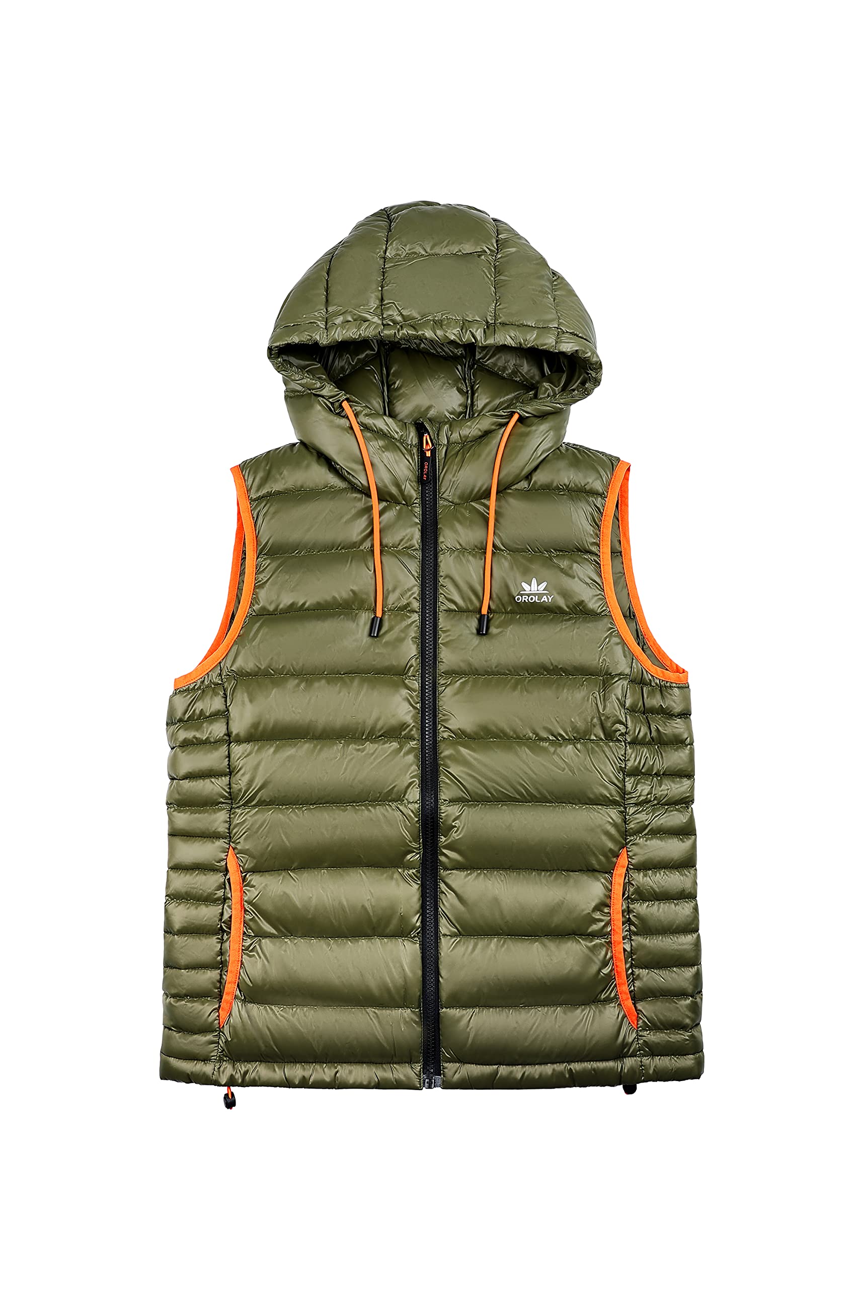 Orolay Women's Ultra Lightweight Down Vest - Stand Collar Winter Puffer Jacket for Outdoor Activities, Travel & Casual Wear